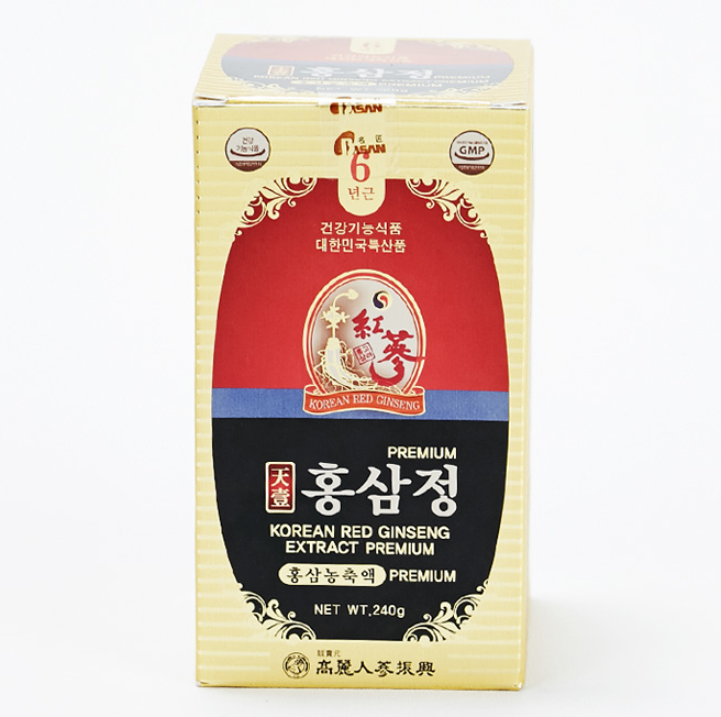 6YEARS Korean RED Ginseng Extract Premium - Ginseng Saponin GINSENOSIDE Natural Super Food Pure Extract 100% (240g)